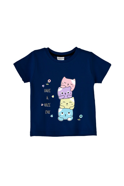 Yoo Street Have A Nice Day T-Shirt for Unisex Kids – 100% Cotton Multiple Col...