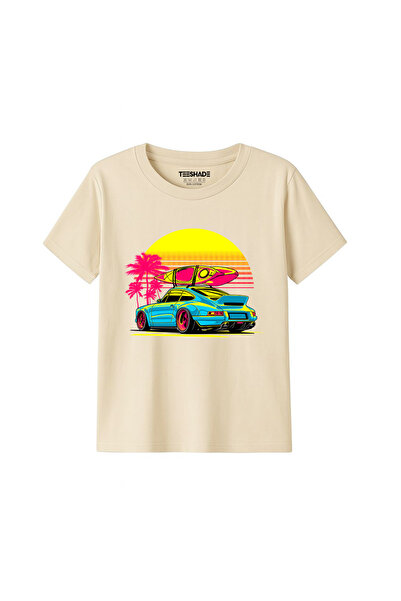 Yoo Street Tokyo Cars T-Shirt for Unisex Kids – 100% Cotton Multiple Colors –...