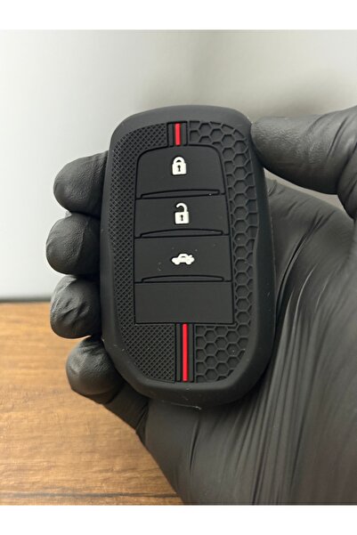 Luxe Aksesuarr Toyota Hilux C-hr Land Cruiser Corolla Κόκκινη θήκη προστασίας...