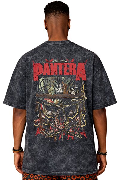 SEVBANO Σχεδιασμός Pantera Rock Metal Music Band Μπλουζάκι με στάμπα στην πλά...
