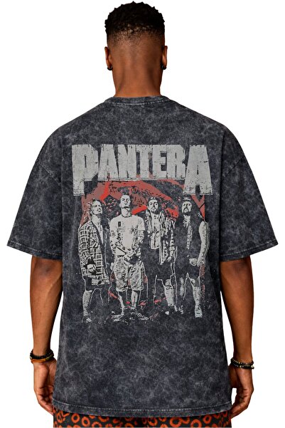 SEVBANO Σχεδιασμός Pantera Rock Metal Music Band Μπλουζάκι με στάμπα στην πλά...
