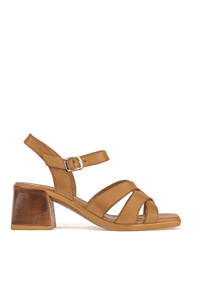 Ziya , Γυναικεία σανδάλια με τακούνι από γνήσιο δέρμα 161992Z19031 Ταν