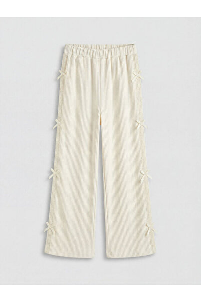 LC Waikiki I Girls' Pants with Lace and Bow Detail from Freezen Store