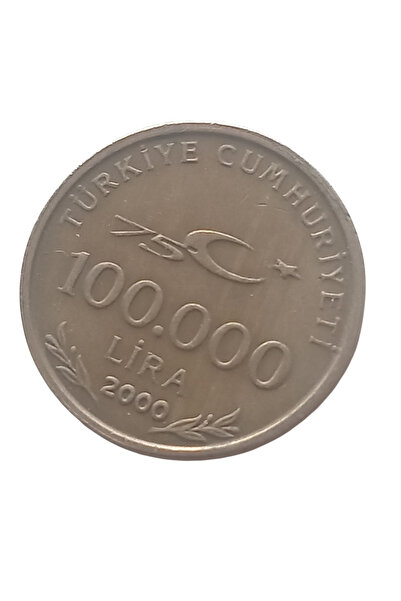 Yediotuz 2000 Cumhuriyet 75. Yılına Özel 100.000 Lira. Koleksiyon Nostaljik P...