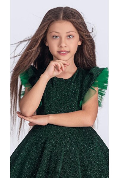 BEGONYA BEBECE KIDS Ασημί παιδικά βραδινά φορέματα για πάρτι γενεθλίων, φόρεμ...