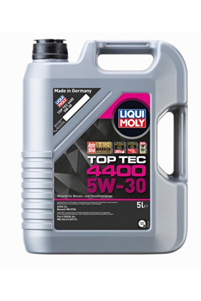 Liqui Moly Top Tec 4400 5W‑30 5L Motor Yağı – Tam Sentetik / DPF Uyumlu