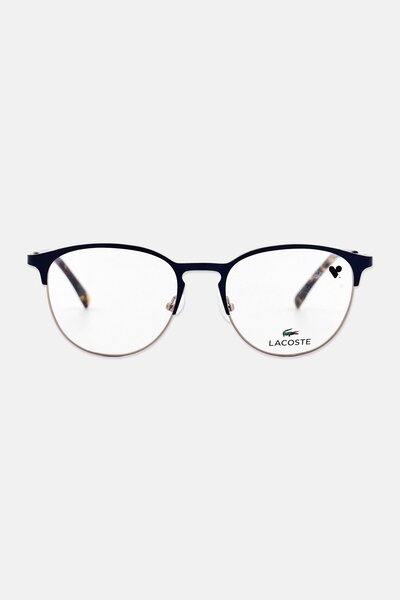 Lacoste نظارات رجالية L2251 Aviator، أزرق داكن