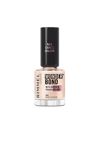RIMMEL LONDON Wonder'bond Nagellack Nr. 004 – What To Wea 8 ml