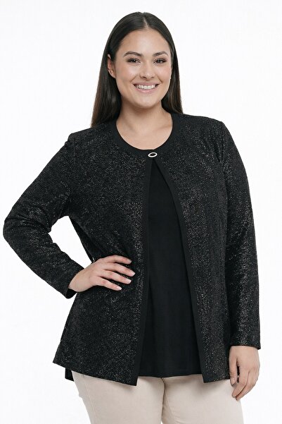 By Saygı Γυναικεία εσωτερική μπλούζα από λύκρα με λεπτομέρειες από στρας, μπο...