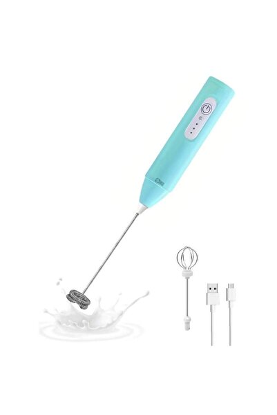 SIKS Spumator electric de lapte 2-în-1, pentru băuturi calde și reci, cu mâne...