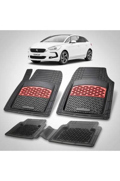 TEAMCAR Πατάκια Μοκέτας Citroen DS5 Hatchback Συμβατά με Facelift 2015-2018 |...