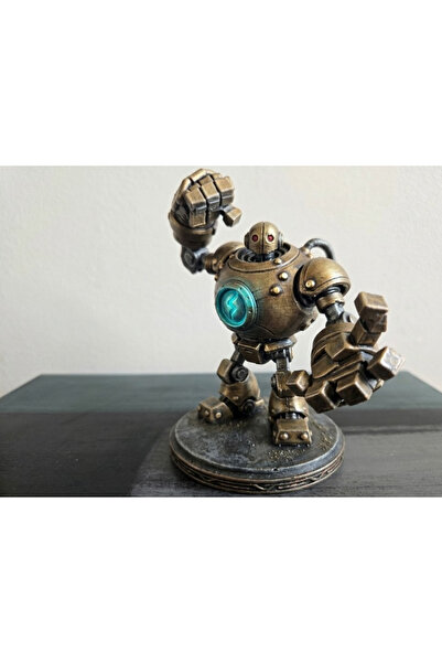 OKO DESİGN Blitzcrank Figür (League of Legends ) LoL 15cm Masaüstü Figür