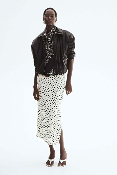 H&M Draped midi skirt