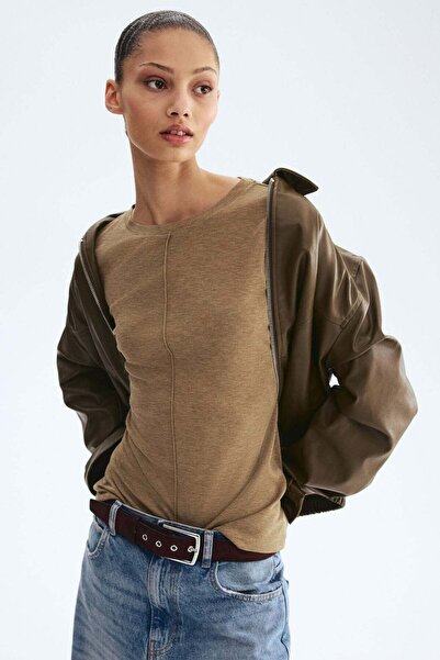 H&M قميص بأكمام طويلة