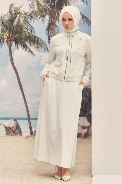 Alvina Skirted Track Suit Set 46335