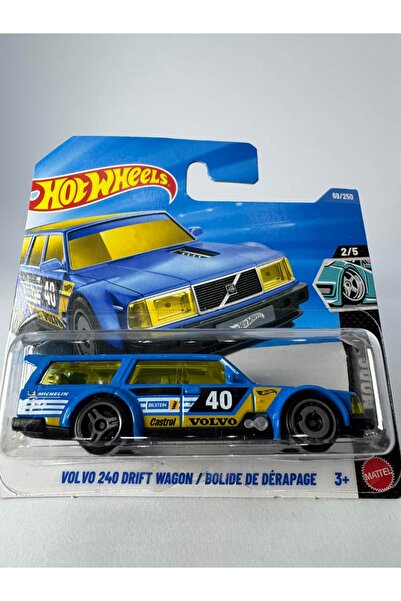 HOT WHEELS Volvo 240 Drift Vagon / Bolide De Derapage 1:64 Model Araba