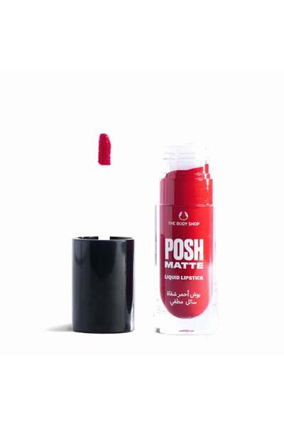 THE BODY SHOP New and Exclusive Red Matte Liquid Lipstick