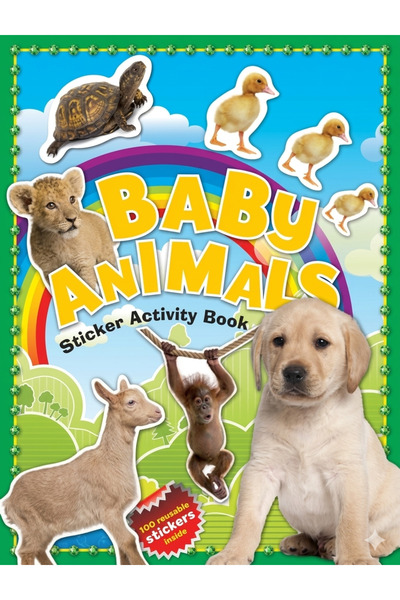 North Parade Publishing Sticker Book - Baby Animals