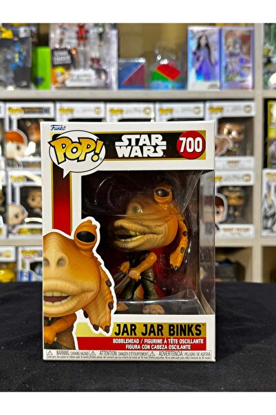 Funko Pop Jar Jar Binks with Boom (Retro) Figür #700
