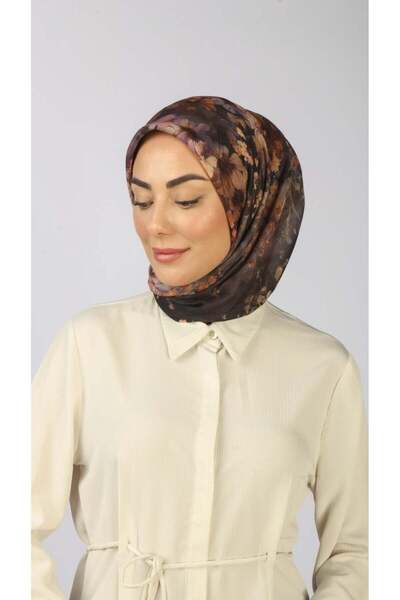 locella Soft Pamuk Eşarp Kahve