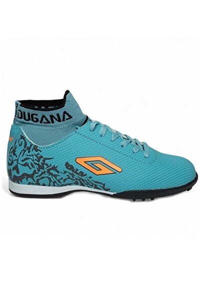 Bluefeet Dgn Water Green High-Top Men's Astroturf Football Shoes