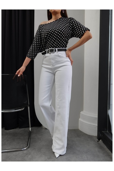 ESRAHELVACI Λύκρα ίσιο τζιν