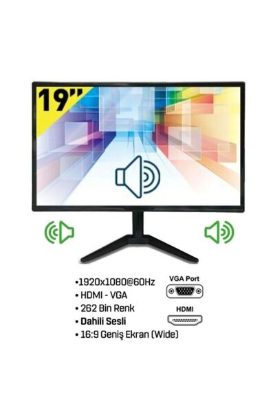 19″ CCTV MONİTÖR