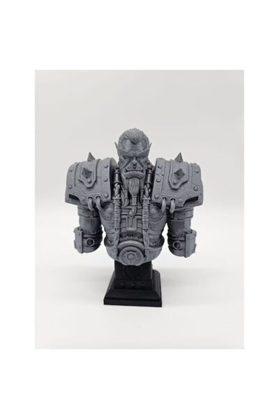 OEM Figurină bust Thrall 18 cm - Imprimată 3D