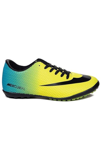 Bluefeet Wlk Yellow Turquoise Large Size Men's Astroturf