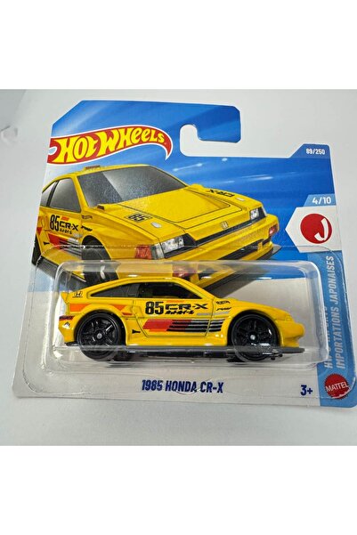 HOT WHEELS 1985 Honda CR-X 1:64 Model Araba