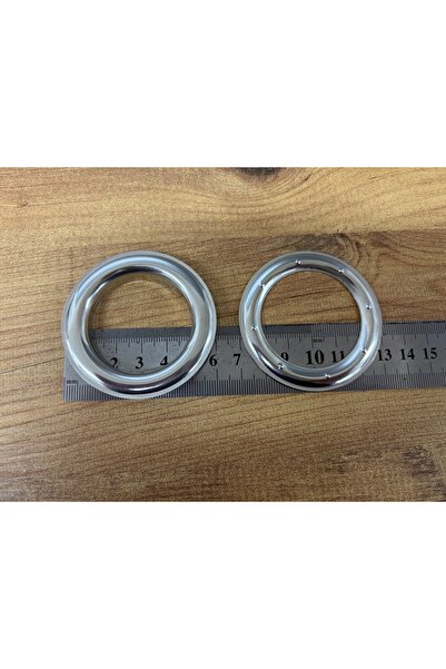 trimist KUŞ GÖZÜ-66 NO-PASLANMAZ ÇELİK-METAL PULLU-10 TAKIM