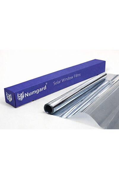 Mega Oto Market Aynalı Cam Filmi Gümüş Silver 152 Cm X 30 Metre %20 Koyuluk E...