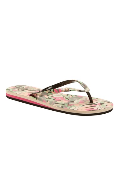 Roxy ΠΟΡΤΟΦΙΝΟ ΤΙΡΙΙΙ ΟΥ ΦΙΛΠ-ΦΛΟΠΣ ΜΑΥΡΟ/ΡΟΖ/ΑΠΑΛΟ ΛΑΪΜ 39