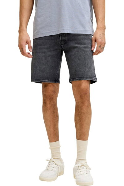 Jack & Jones JACK &JONES Rick Original 999 κοντό τζιν - 12290839-Μαύρο Ντένιμ