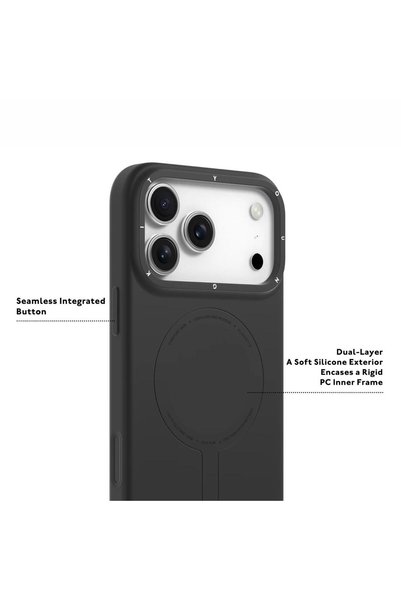 Youngkit iPhone 17 Pro Max MORANDI Series MLDcx Magnetic Silicone Back Case
