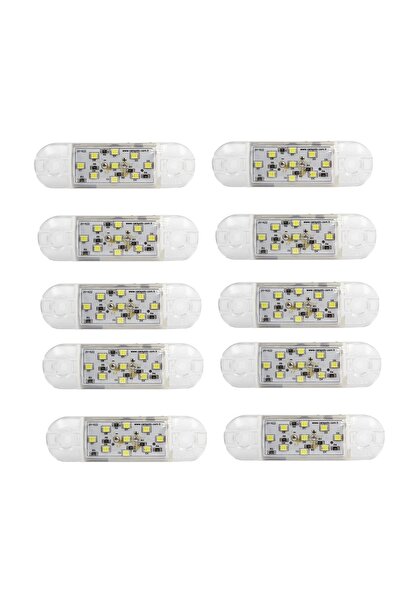 ERK 10 τεμάχια Καθολικό Φως Πλευρικής Σήμανσης LED για Αυτοκίνητα και Φορτηγά...