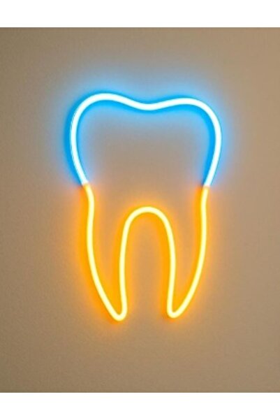 Slasa Dental Clinic Tools Neon Sign 60x50 cm Multicolor LED with 6 mm Acrylic...