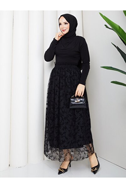 Rema ΣΕΤ ΔΥΟ ΤΕΜΑΧΙΩΝ ΜΕ ΦΟΥΣΤΑ ΑΠΟ ΤΟΥΛ ΜΕ ΣΧΕΔΙΑ ΦΛΟΚ ΣΕ ΧΡΩΜΑ ΣΑΝΤΙ ΜΠΛΟΥΖ