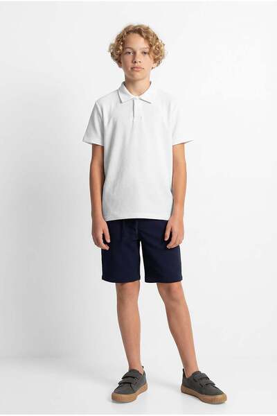 PAULMARK Αγορίστικο σορτς με δέσιμο στη μέση