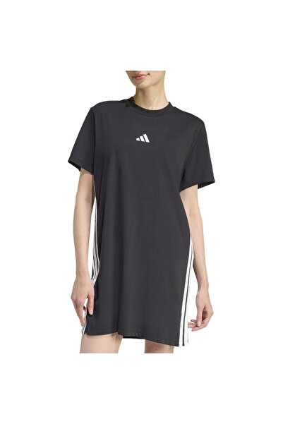Adidas Sportswear ADIDAS ESSENTIALS ΦΟΡΕΜΑ-ΜΠΛΟΥΖΑΚΙ ΜΕ 3 ΡΙΓΕΣ ΜΑΥΡΟ/ΛΕΥΚΟ L