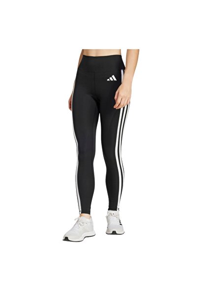 Adidas Sportswear ADIDAS OPTIME ESSENTIALS Κολάν 7/8 Γυναικείο με 3 Ρίγες Μαύ...