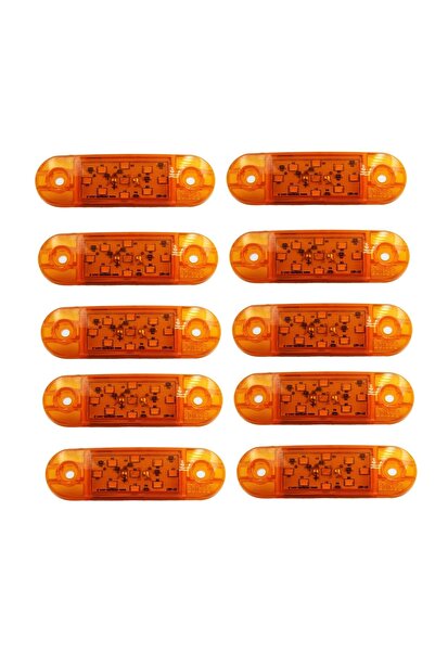 ERK 10 τεμάχια Καθολικό φως πλευρικής σήμανσης LED για αυτοκίνητα και φορτηγά...