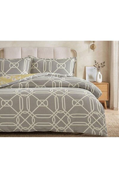 Taç YENİ SEZON PAMUKLU SEÇ & SER ÇİFT KİŞİLİK NEVRESİM TAKIMI OVELINE SARI