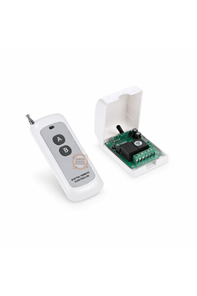 Meon Robotik Otomasyon Akıllı Ev 433 MHz 2 Kanallı Uzaktan Kumandalı Röle Ana...