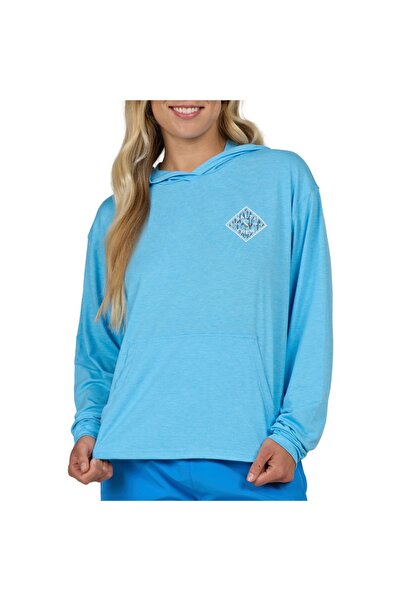 Salty Crew TIPPET FILL W TECH HOODIE ΜΠΛΕ ΠΙΣΙΝΗΣ S