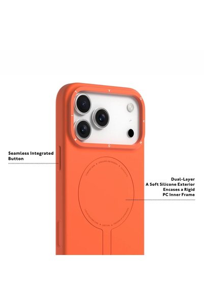 Youngkit iPhone 17 Pro MORANDI Series MLDcx Magnetic Silicone Back Case