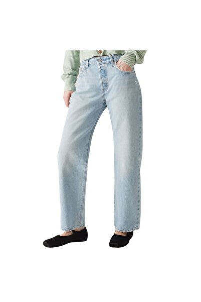 Levis 501 90S Τζιν με χαλαρή εφαρμογή στον αστράγαλο - Ανοιχτό Ίντιγκο 27/29