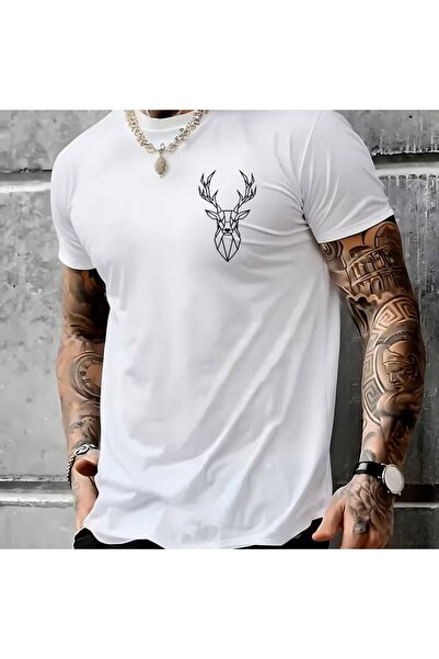 yombaa Printed T-Shirt. Short Sleeve Summer & Spring Casual Top, Women's Clot...