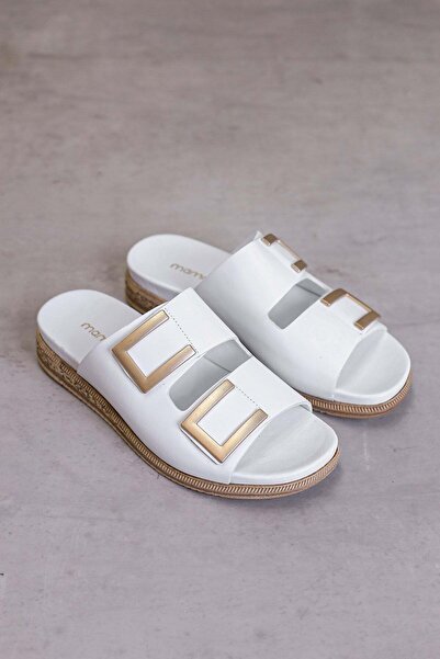 Mammamia Γυναικείες καλοκαιρινές ανατομικές ορθοπεδικές παντόφλες από γνήσιο ...