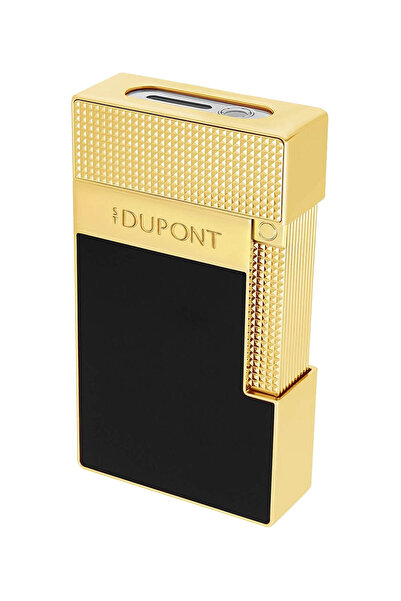 S.T. Dupont Laque Noir Dore Gold Lake Çakmak T20100